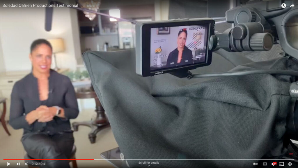 Soledad O’Brien Productions Testimonial